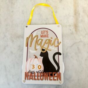 Halloween Countdown Advent Calendar‎ Black Cat
